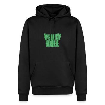 Volleyball Volleyball Volleyball Volleyball - Männer Premium Bio Hoodie - Schwarz - Vorne - Nico (187cm)
