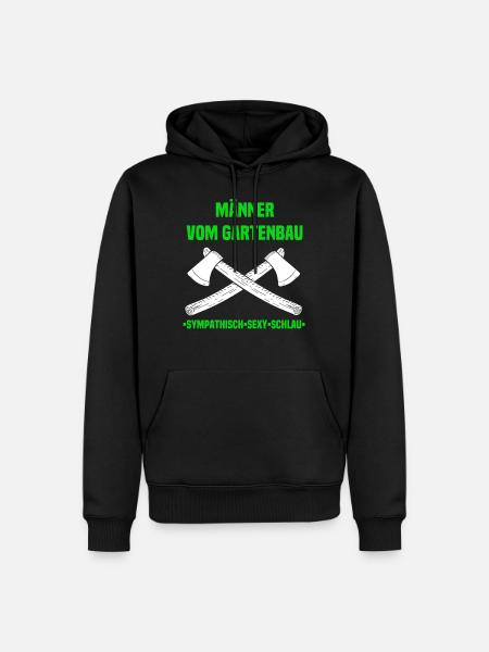 Horticulture T-Shirt - Men’s Premium Organic Hoodie - black