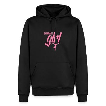 Gymnaste gymnastique gymnastique gymnastique gymnastique - Sweat à capuche Premium bio Homme - noir - Devant - Nico (187cm)