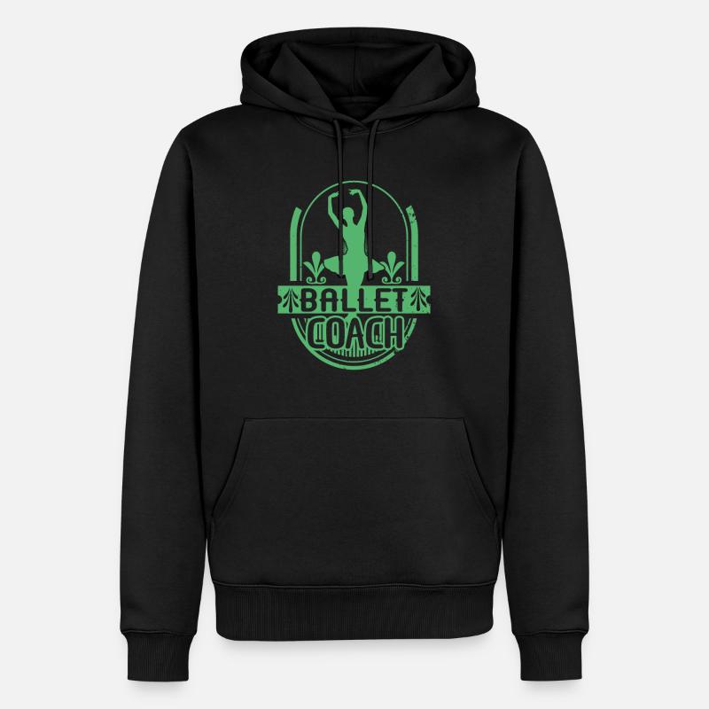 Ballet Ballet Ballet Ballet - Sweat à capuche Premium bio Homme - noir