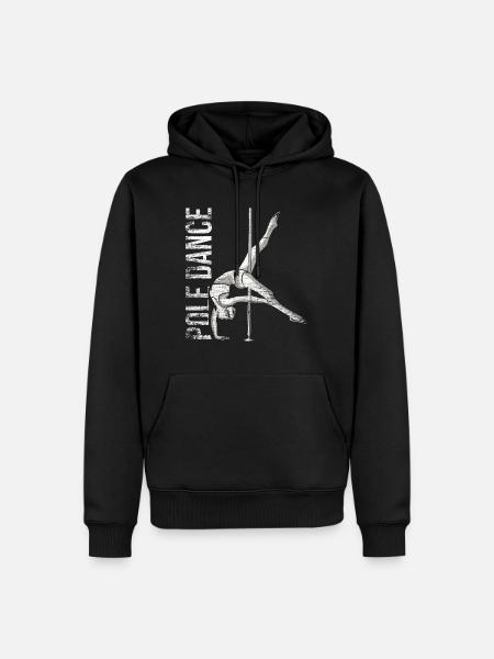 Pole Dancer Gift - Men’s Premium Organic Hoodie - black