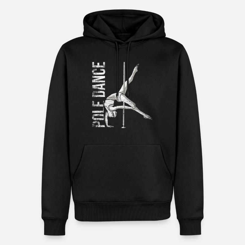 Pole Dancer Gift - Sweat à capuche Premium bio Homme - noir
