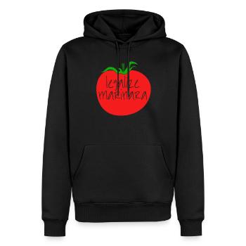 Conception drôle de chemise légaliser le T-shirt marinara - Sweat à capuche Premium bio Homme - noir - Devant - Nico (187cm)