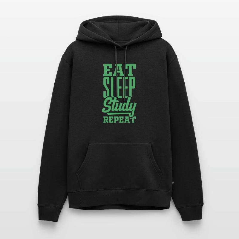 Study Study Studying Studying Men’s Premium Organic Hoodie