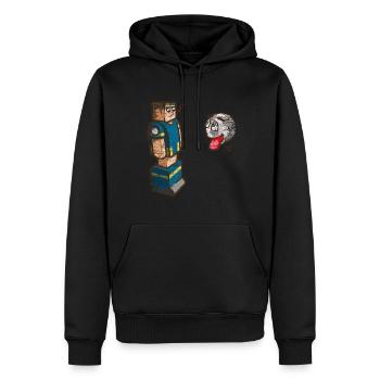 Table football gift - Men’s Premium Organic Hoodie - black - Front - Nico (187cm)