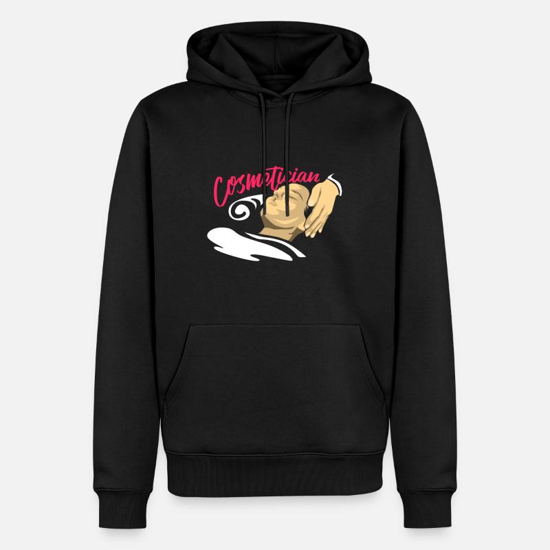 cosméticienne - Sweat à capuche Premium bio Homme - noir
