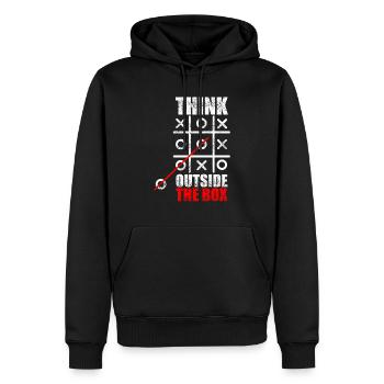 Lustiger Spruch Geschenk Witziger Spruch Spass - Männer Premium Bio Hoodie - Schwarz - Vorne - Nico (187cm)
