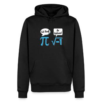 Mathematik Mathe Mathematiker Experiment geschenk - Männer Premium Bio Hoodie - Schwarz - Vorne - Nico (187cm)