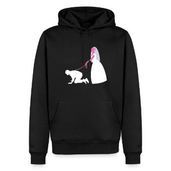 Junggesellinnenabschied - Männer Premium Bio Hoodie - Schwarz - Vorne - Nico (187cm)