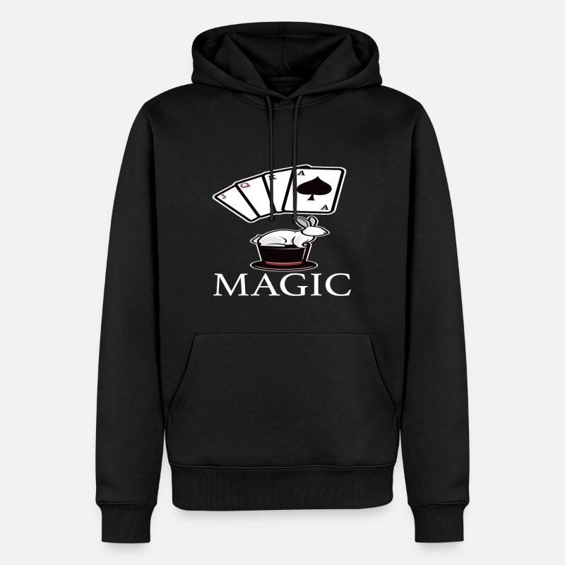 Magic - Männer Premium Bio Hoodie - Schwarz