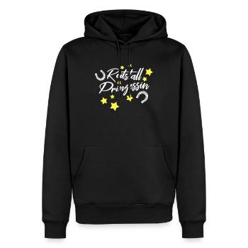 Reitstallprinzessin - Männer Premium Bio Hoodie - Schwarz - Vorne - Nico (187cm)