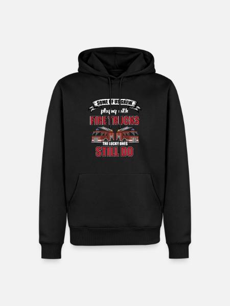 Fire brigade - Men’s Premium Organic Hoodie - black