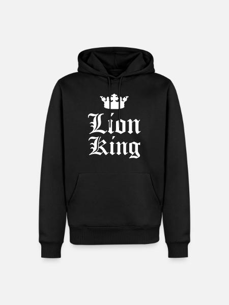 Lion King - Men’s Premium Organic Hoodie - black