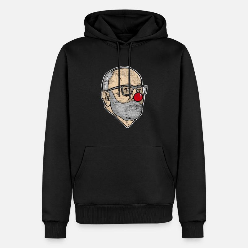 Cadeau Frans Tim - Sweat à capuche Premium bio Homme - noir