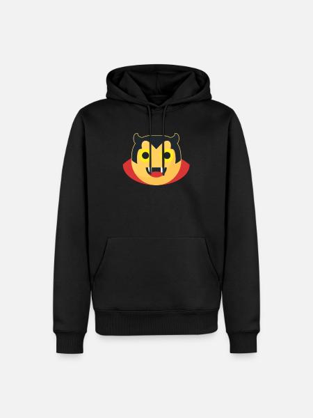 Devil Emoji Gift Halloween Kids Cute - Men’s Premium Organic Hoodie - black