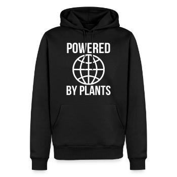 Nature lovers - Männer Premium Bio Hoodie - Schwarz - Vorne - Nico (187cm)