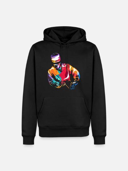 neurosurgeon - Men’s Premium Organic Hoodie - black