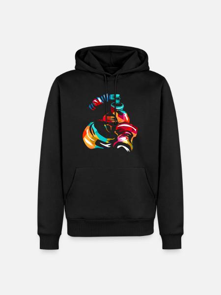 anesthetist - Men’s Premium Organic Hoodie - black