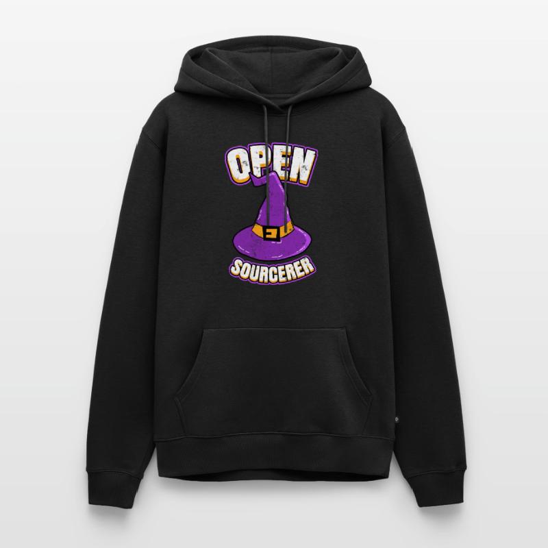 Programmeurs open source Hacker Sweat à capuche Premium bio Homme