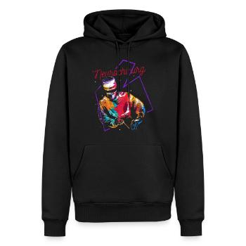 Neurochirurgin Doktor - Männer Premium Bio Hoodie - Schwarz - Vorne - Nico (187cm)