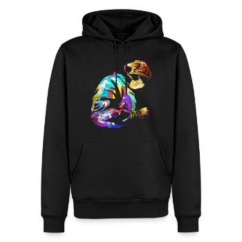 Neurochirurgin Doktor Geschenk - Männer Premium Bio Hoodie - Schwarz - Vorne - Nico (187cm)