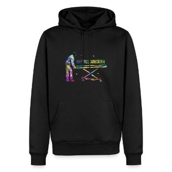 Emergency Paramedic Gift - Men’s Premium Organic Hoodie - black - Front - Nico (187cm)
