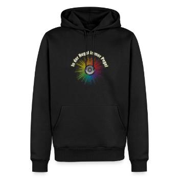 Ton Tontechniker Toningenieur Pegel Party Geschenk - Männer Premium Bio Hoodie - Schwarz - Vorne - Nico (187cm)