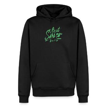 Apres Ski Skiing Skiing Skiing - Men’s Premium Organic Hoodie - black - Front - Nico (187cm)