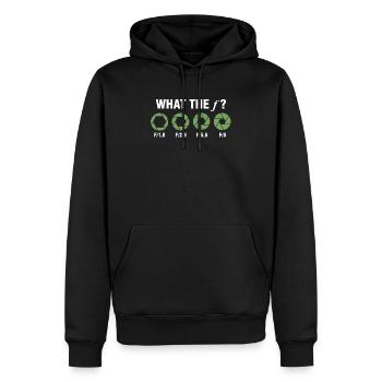 Kamera Fotograf Objektiv Fotografieren Geschenk - Männer Premium Bio Hoodie - Schwarz - Vorne - Nico (187cm)