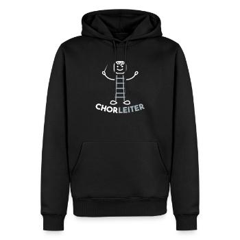 Chorleiter Chor Dirigent Stimmen Musik Geschenk - Männer Premium Bio Hoodie - Schwarz - Vorne - Nico (187cm)