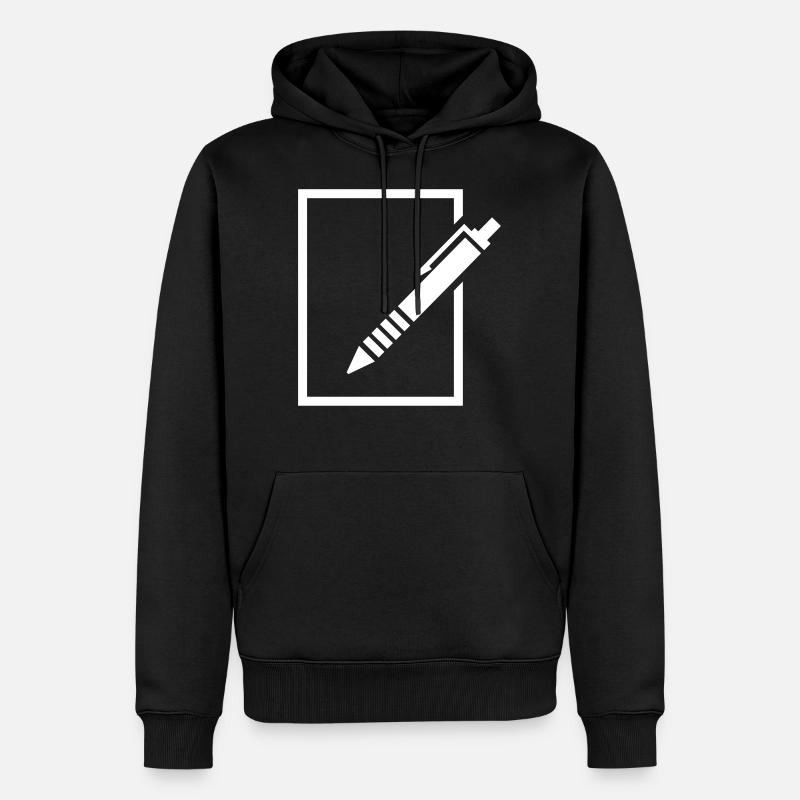 goupille - Sweat à capuche Premium bio Homme - noir