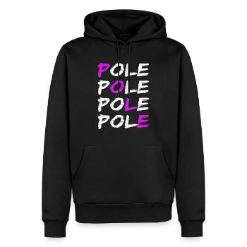Pole Dance - Männer Premium Bio Hoodie - Schwarz - Vorne - Nico (187cm)