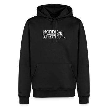 Combinaison Nordique Combinée Nordique - Sweat à capuche Premium bio Homme - noir - Devant - Nico (187cm)