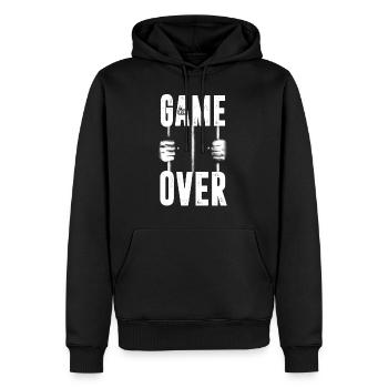 Bachelor Party Bachelor Idée Cadeau - Sweat à capuche Premium bio Homme - noir - Devant - Nico (187cm)