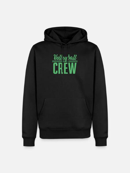 Volleyball team - Men’s Premium Organic Hoodie - black