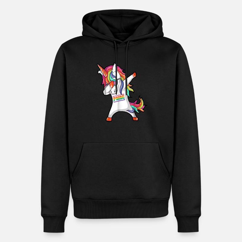 Gay Pride Cadeau - Sweat à capuche Premium bio Homme - noir