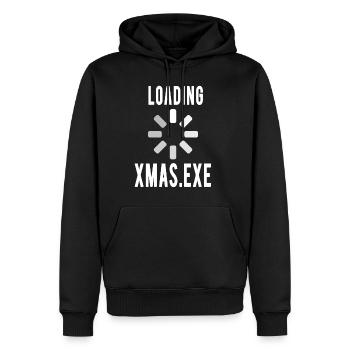 Lustiges Programmierer Weihnachtsgeschenk Gamer - Männer Premium Bio Hoodie - Schwarz - Vorne - Nico (187cm)
