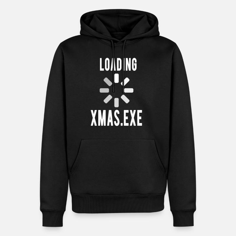 Lustiges Programmierer Weihnachtsgeschenk Gamer - Männer Premium Bio Hoodie - Schwarz