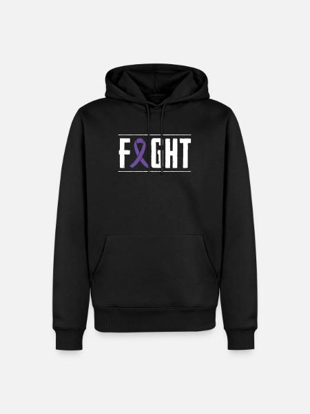 Bauchspeicheldrüsenkrebs Chemo Geschenk - Männer Premium Bio Hoodie - Schwarz