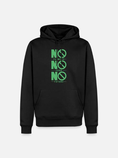 Bauer protest - Men’s Premium Organic Hoodie - black