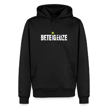Sternenexplosion Beteigeuze Astronomie Geschenk - Männer Premium Bio Hoodie - Schwarz - Vorne - Nico (187cm)