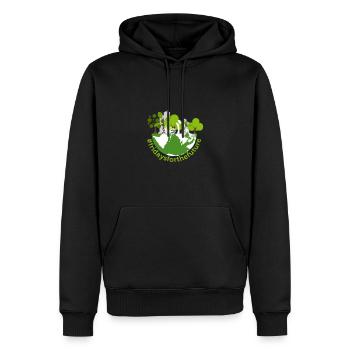 Fridays for Future - Männer Premium Bio Hoodie - Schwarz - Vorne - Nico (187cm)