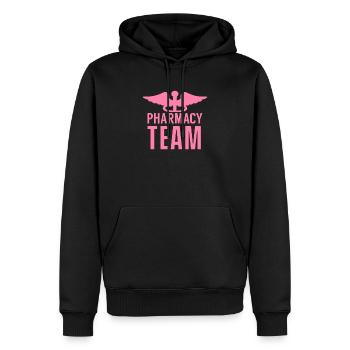 Apotheker - Männer Premium Bio Hoodie - Schwarz - Vorne - Nico (187cm)