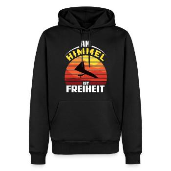 Drachenfliegen Drachenflieger Drachen - Männer Premium Bio Hoodie - Schwarz - Vorne - Nico (187cm)