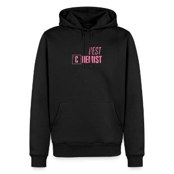 Chimiste Chimiste Professeur de Chimie Équipe Chimiste - Sweat à capuche Premium bio Homme - noir - Devant - Nico (187cm)