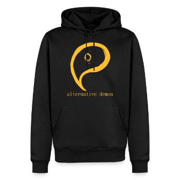 alternative demon - Men’s Premium Organic Hoodie - black - Front - Nico (187cm)
