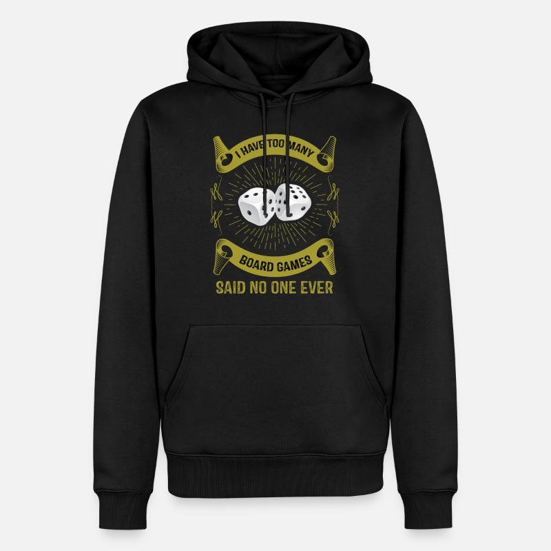 Cubes cubes - Sweat à capuche Premium bio Homme - noir