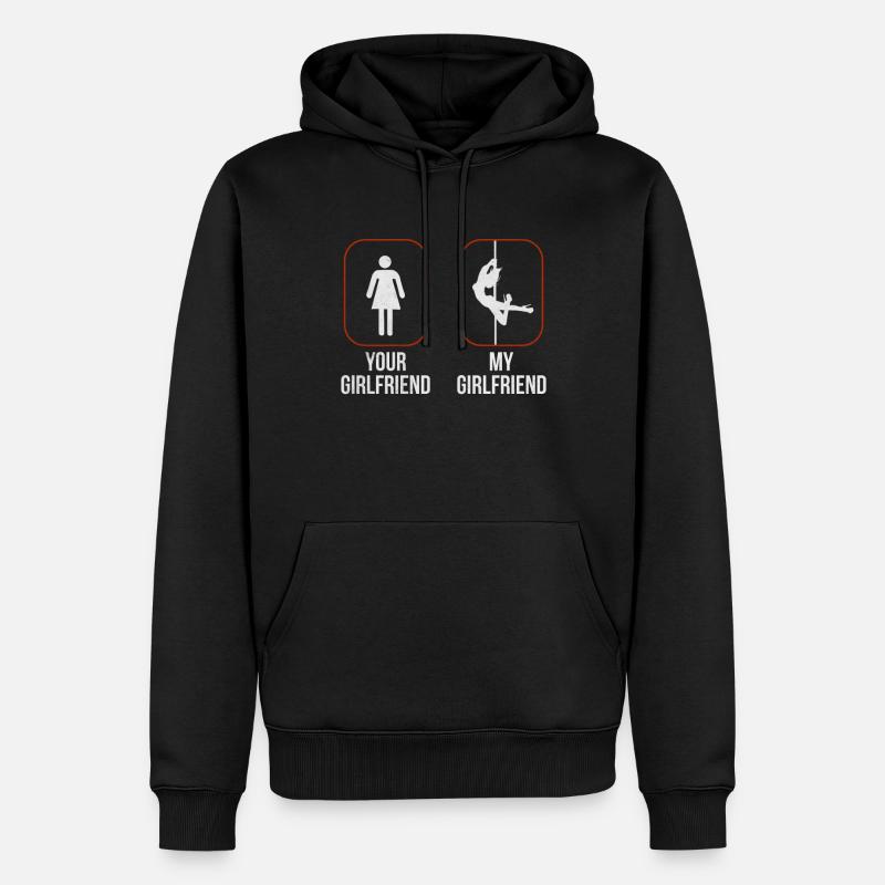 Pole Dance - Männer Premium Bio Hoodie - Schwarz