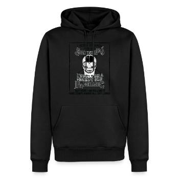 I Never Dreamed I Would Be a Grumpy Old Mechanic! - Men’s Premium Organic Hoodie - black - Front - Nico (187cm)