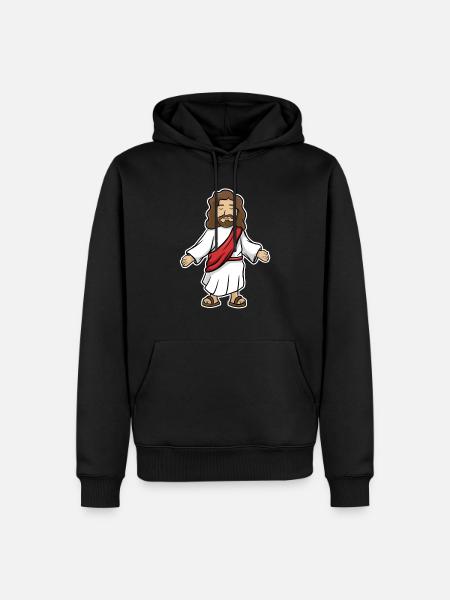 Jesus - Men’s Premium Organic Hoodie - black